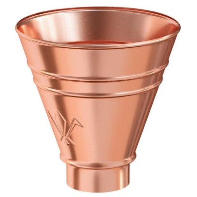 Водосток Aquasistem, система 150/100 - Воронка водосборная круглая медная