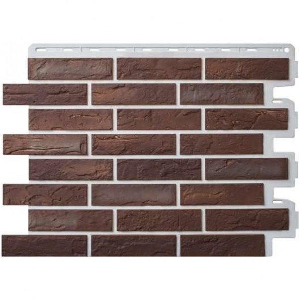 Фасадная панель Альта-Профиль Кирпич Рижский 01 купить в Шуе Фасадная панель Альта-Профиль Кирпич Рижский 01 купить в Шуе