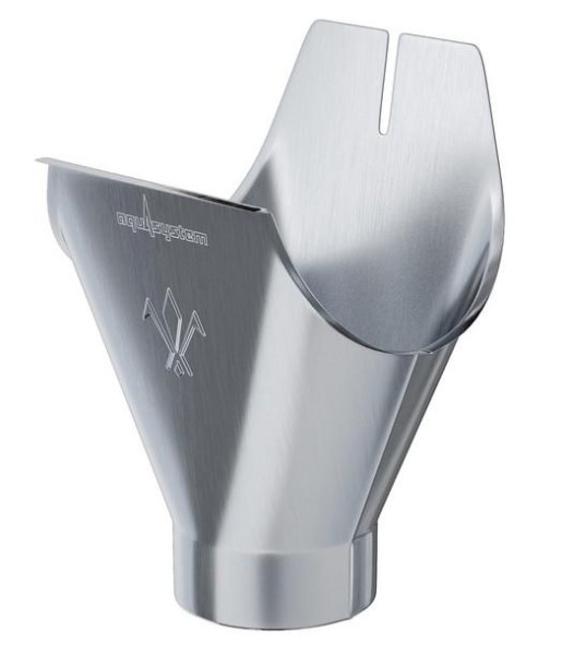 Водосток Aquasistem, Система 125x90 - Воронка желоба оцинковка купить в Шуе Водосток Aquasistem, Система 125x90 - Воронка желоба оцинковка купить в Шуе