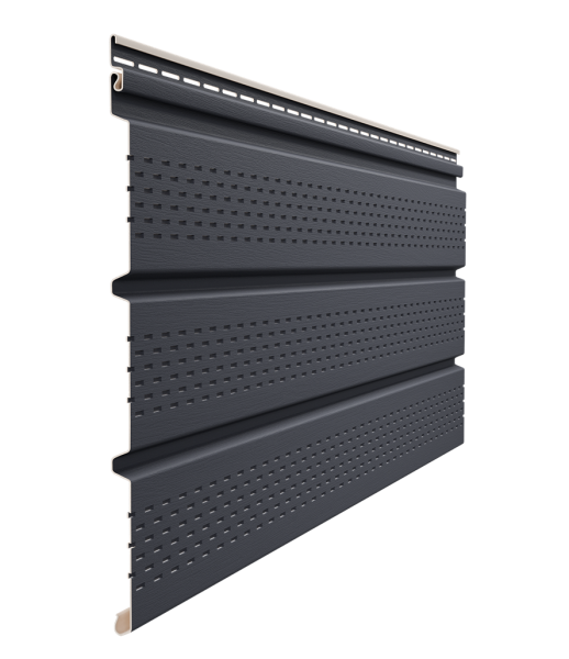 Софит Docke T4 с полной перфорацией Графит  купить в Шуе