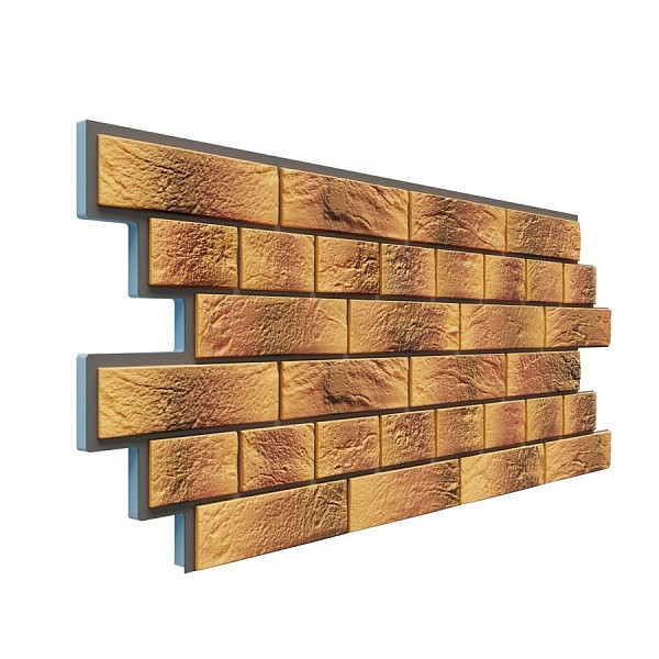 Фасадная термопанель Доломит Венецианский кирпич 20 мм Нарва купить в Шуе Фасадная термопанель Доломит Венецианский кирпич 20 мм Нарва купить в Шуе