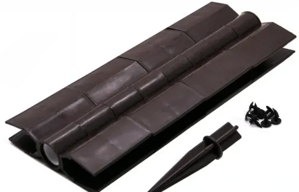 Угловой (стыковочный) шарнир для грядкок ДПК 300мм коричневый купить в Шуе Угловой (стыковочный) шарнир для грядкок ДПК 300мм коричневый купить в Шуе