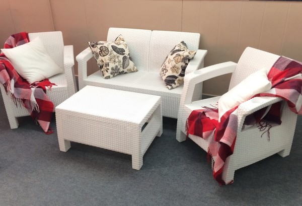 Комплект Yalta Terrace Set белый купить в Шуе Комплект Yalta Terrace Set белый купить в Шуе