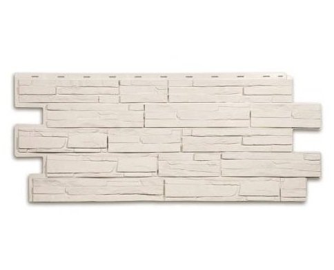 Фасадная панель T-Сайдинг-Альпийская сказка ЭКО-1 Уайт купить в Шуе