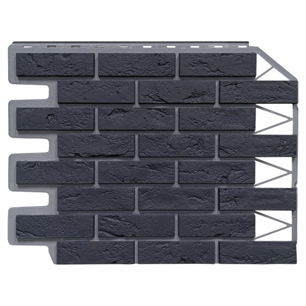 Фасадная панель FineBer, Кирпич Баварский, Графит купить в Шуе Фасадная панель FineBer, Кирпич Баварский, Графит купить в Шуе