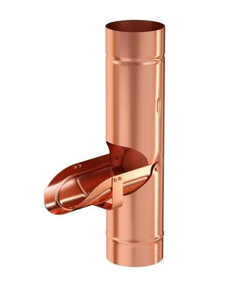 Водосток Aquasistem, система 125x90 - Водосборник медный купить в Шуе Водосток Aquasistem, система 125x90 - Водосборник медный купить в Шуе