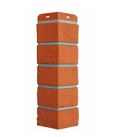 Угол Grand Line состаренный кирпич премиум Терракотовый (коралловый) купить в Шуе Угол Grand Line состаренный кирпич премиум Терракотовый (коралловый) купить в Шуе