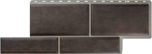 Фасадная панель камень Флорентийский коричневый купить в Шуе Фасадная панель камень Флорентийский коричневый купить в Шуе