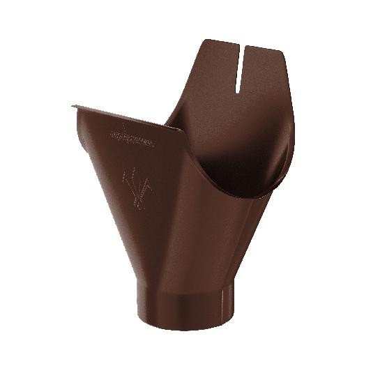 Водосток Aquasistem, система 150/100 - Воронка желоба RAL 8017 Коричневый купить в Шуе Водосток Aquasistem, система 150/100 - Воронка желоба RAL 8017 Коричневый купить в Шуе