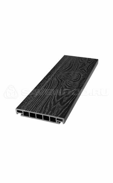 Террасная доска из ДПК SW Salix (S) (T) черный купить в Шуе