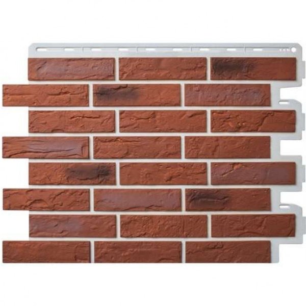 Фасадная панель Альта-Профиль Кирпич Рижский 04 купить в Шуе Фасадная панель Альта-Профиль Кирпич Рижский 04 купить в Шуе