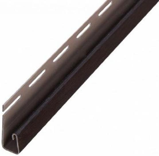 J-профиль Альта-профиль для откоса универсального Альта Декор (отделочные элементы) Коричневый купить в Шуе