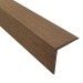 Уголок из ДПК Latitudo Euro 50х50 Шоколад купить в Шуе