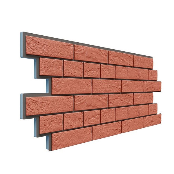 Фасадная термопанель Доломит Венецианский кирпич 20 мм Красный купить в Шуе Фасадная термопанель Доломит Венецианский кирпич 20 мм Красный купить в Шуе