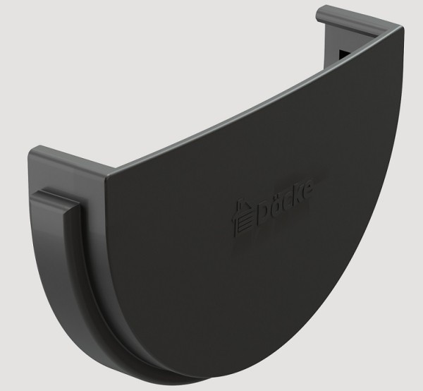 Заглушка желоба ПВХ Docke STANDART серый купить в Шуе Заглушка желоба ПВХ Docke STANDART серый купить в Шуе