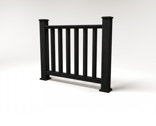 Ограждение из ДПК FG5 кварц купить в Шуе Ограждение из ДПК FG5 кварц купить в Шуе