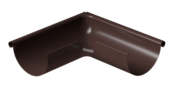 Угол внешний 90° D125 Döcke STAL PREMIUM Шоколад, (RAL 8019) купить в Шуе Угол внешний 90° D125 Döcke STAL PREMIUM Шоколад, (RAL 8019) купить в Шуе