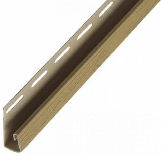 J-профиль Альта-профиль для откоса универсального Альта Декор (отделочные элементы) Песчаный купить в Шуе