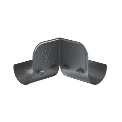 Водосток Aquasistem, Система 150/100 - Ограничитель перелива угловой RR 23 Маренго matt