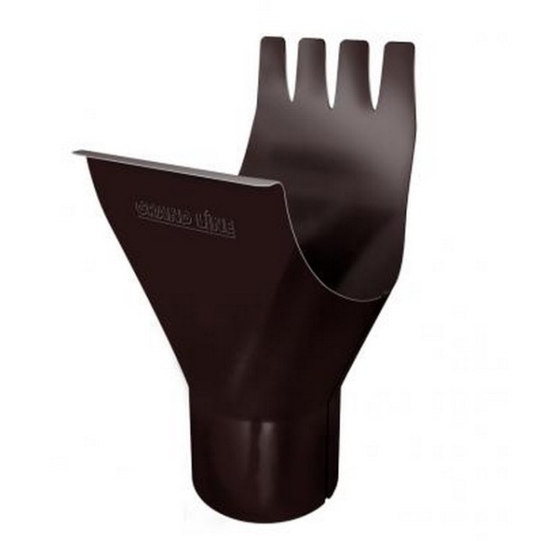 Водосток Grand Line 150x100 – Воронка желоба RAL 8017 купить в Шуе Водосток Grand Line 150x100 – Воронка желоба RAL 8017 купить в Шуе