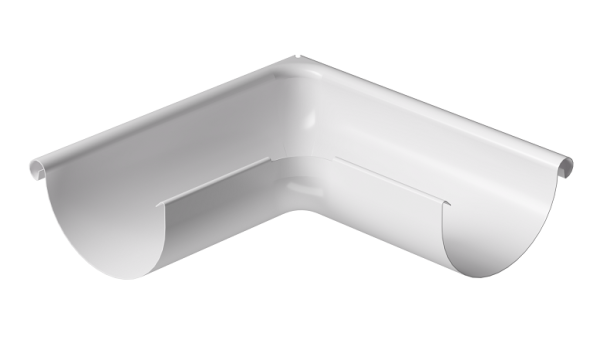 Угол внешний 90° D125 Döcke STAL PREMIUM Пломбир, (RAL 9010) купить в Шуе Угол внешний 90° D125 Döcke STAL PREMIUM Пломбир, (RAL 9010) купить в Шуе