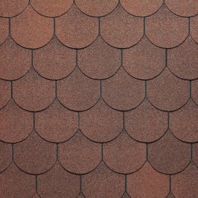 Гибкая черепица Docke, коллекция Льеж – Барбарис