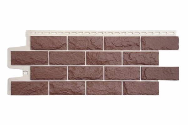 Фасадные панели Grand Line Колотый Камень Корица, Шов белый купить в Шуе Фасадные панели Grand Line Колотый Камень Корица, Шов белый купить в Шуе