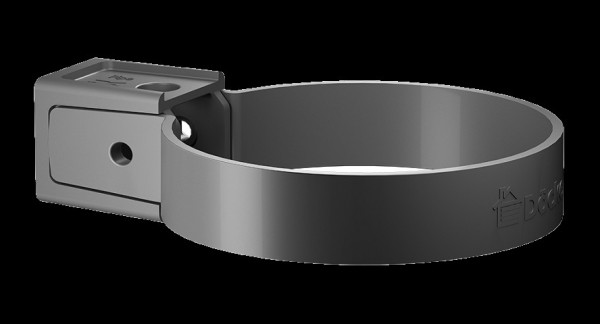 Хомут универсальный Docke Premium ПВХ -  графит купить в Шуе Хомут универсальный Docke Premium ПВХ -  графит купить в Шуе