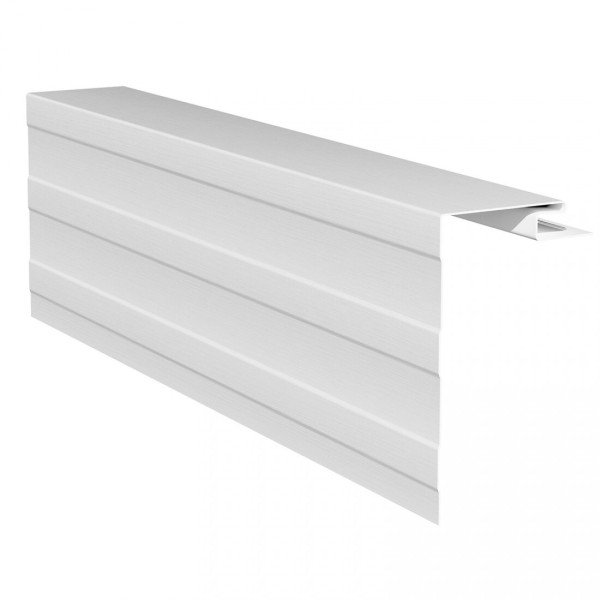 Приоконная планка (околооконный профиль) для сайдинга, белый купить в Шуе Приоконная планка (околооконный профиль) для сайдинга, белый купить в Шуе