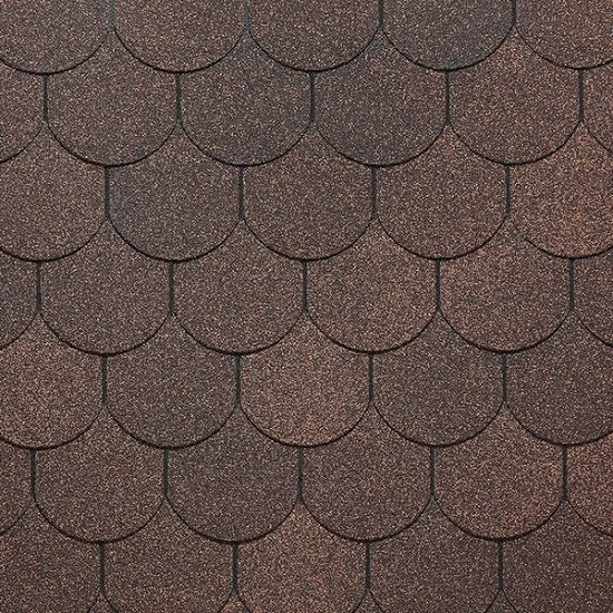 Гибкая черепица Docke, коллекция Кольчуга – Коричневый купить в Шуе Гибкая черепица Docke, коллекция Кольчуга – Коричневый купить в Шуе