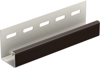 J-планка Софит PRO Тёмно коричневый