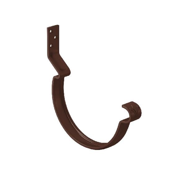 Водосток Aquasistem, система 150/100 - Крюк крепления желоба короткий RAL 8017 Коричневый купить в Шуе Водосток Aquasistem, система 150/100 - Крюк крепления желоба короткий RAL 8017 Коричневый купить в Шуе