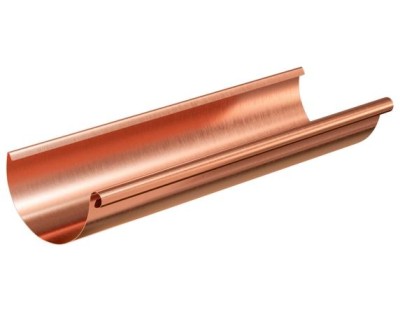 Водосток Aquasistem, система 125x90 - Желоб водосточный медный 3 метра