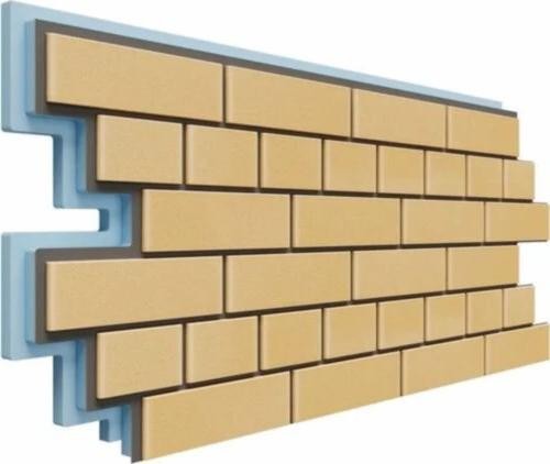 Термопанели Доломит Кирпич 40 мм Жёлтый купить в Шуе Термопанели Доломит Кирпич 40 мм Жёлтый купить в Шуе