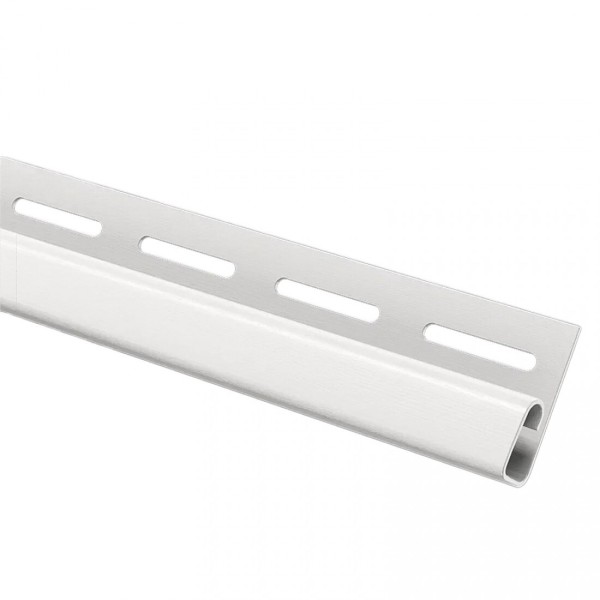 Финишная планка (завершающая полоса) для сайдинга, белая купить в Шуе Финишная планка (завершающая полоса) для сайдинга, белая купить в Шуе