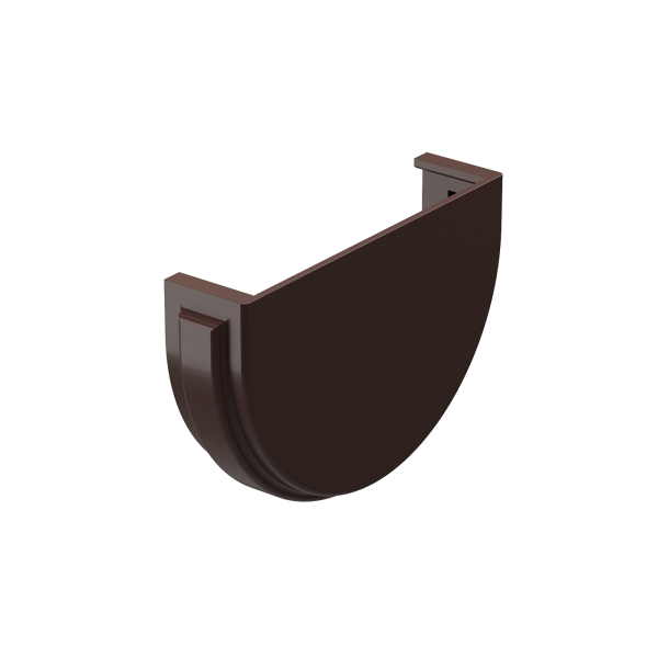 Заглушка желоба Docke Premium ПВХ - Шоколад купить в Шуе Заглушка желоба Docke Premium ПВХ - Шоколад купить в Шуе