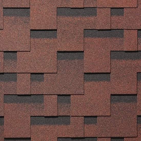 Гибкая черепица Docke, коллекция Тетрис – Красный купить в Шуе Гибкая черепица Docke, коллекция Тетрис – Красный купить в Шуе