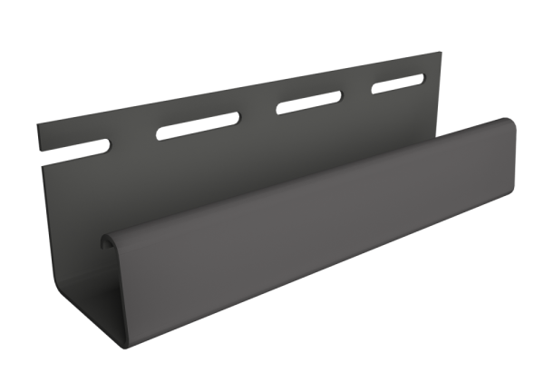 Фасадный J-профиль 30 мм Графитовый купить в Шуе Фасадный J-профиль 30 мм Графитовый купить в Шуе