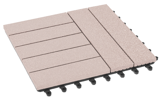 Модульный паркет ДПК GRINDERDECO Комфорт 4 Выбеленный дуб купить в Шуе