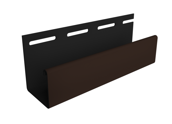 Фасадный J-профиль 30 мм Шоколадный купить в Шуе Фасадный J-профиль 30 мм Шоколадный купить в Шуе