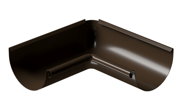 Угол внутренний 90° D125 Döcke STAL PREMIUM Каштан, (RAL 8017) купить в Шуе Угол внутренний 90° D125 Döcke STAL PREMIUM Каштан, (RAL 8017) купить в Шуе