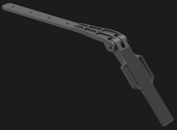 Крепление регулируемое Docke Premium ПВХ - Графит купить в Шуе Крепление регулируемое Docke Premium ПВХ - Графит купить в Шуе