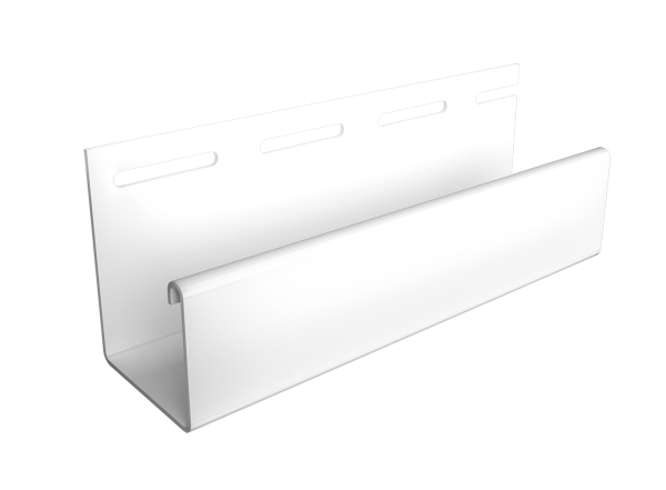 Фасадный J-профиль 30 мм Белый купить в Шуе Фасадный J-профиль 30 мм Белый купить в Шуе