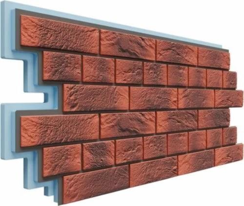 Термосайдинг Доломит Венецианский Кирпич 40 мм Корса купить в Шуе Термосайдинг Доломит Венецианский Кирпич 40 мм Корса купить в Шуе