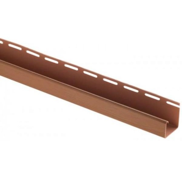 J-профиль Люкс Крашенный, T-15, ВН, Cветлый Дуб купить в Шуе