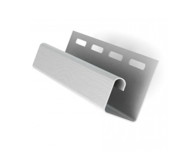 J-профиль для сайдинга, белый купить в Шуе J-профиль для сайдинга, белый купить в Шуе