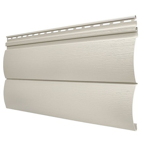 Виниловый сайдинг Tecos - Оцилиндрованный брус двойной (под бревно), Слоновая кость купить в Шуе Виниловый сайдинг Tecos - Оцилиндрованный брус двойной (под бревно), Слоновая кость купить в Шуе