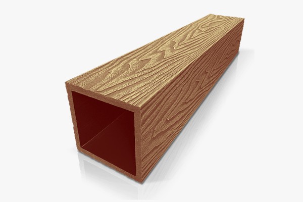 Столб ДПК Deckart 100×100 Орех купить в Шуе