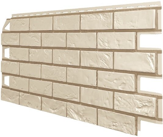 Фасадная панель VOX Vilo Brick Слоновая кость купить в Шуе Фасадная панель VOX Vilo Brick Слоновая кость купить в Шуе