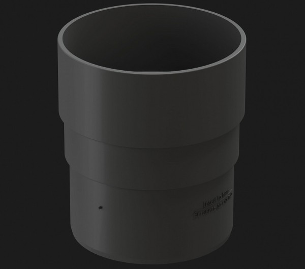 Муфта Docke Premium ПВХ - Графит купить в Шуе Муфта Docke Premium ПВХ - Графит купить в Шуе